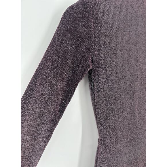 Opal Gown By Line & Dot Women’s XS Rent The Runway $148 Purple Sparkle 70s - Picture 9 of 14